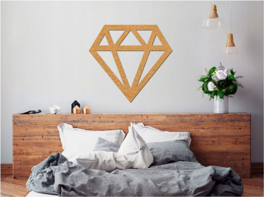 Diamant Kork Klistermærke