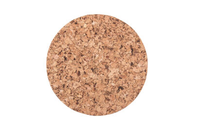 Rund korkpude stor diameter 30 cm dekor- sæt med 4 stk