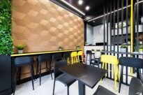 3D Kork Panel Stripe-Brun - 4
