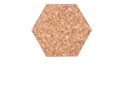 Selvklæbende Hexagon 300mmx250mmx7mm dekorativ