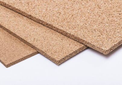 Kork plade (915x610mm) 1mm - finkornet