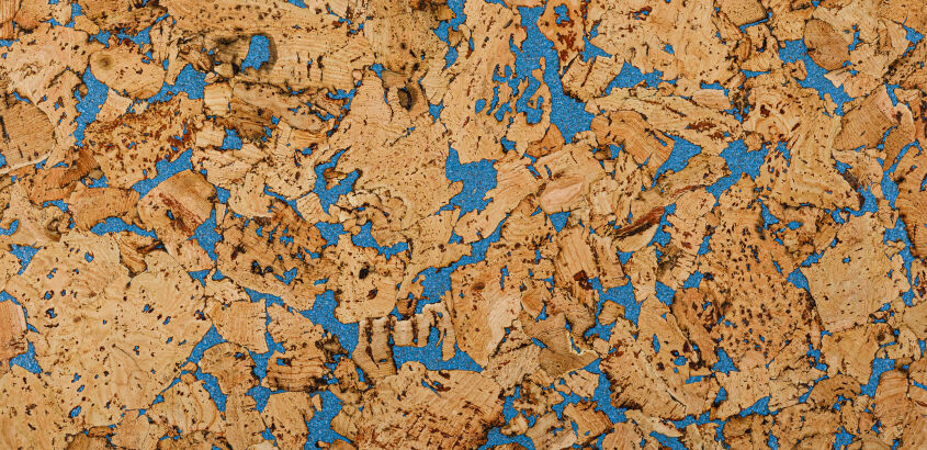 Vægkork  MALTA BLUE