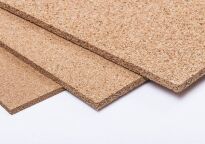 Korkplade (915x610mm) 4 mm - grovkornede - 2