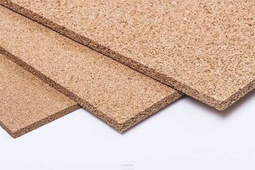 Korkplade (915x610mm) 4 mm - grovkornede