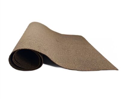 Gummi-kork-plade til pakninger 1000x1000x2mm