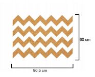 Bølger Kork Klister Mærke - 2