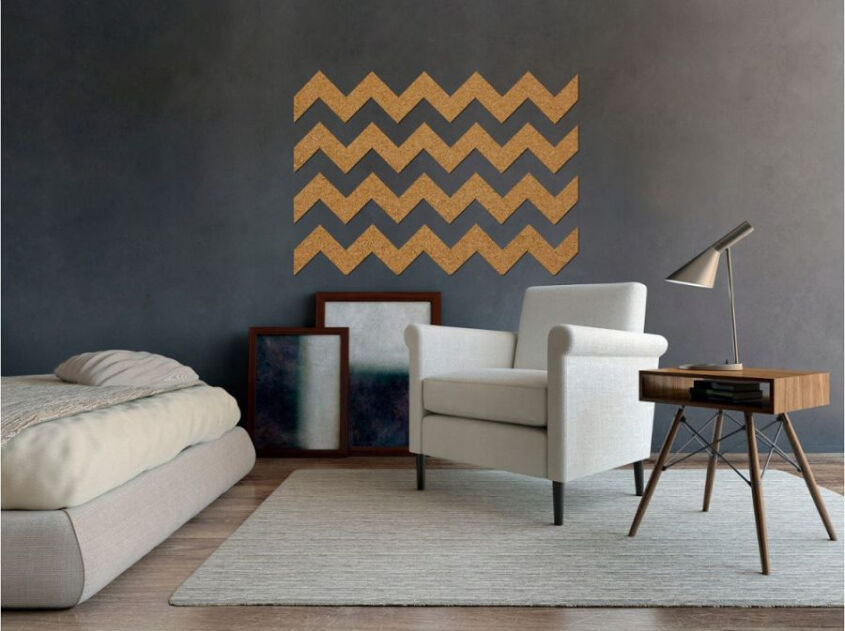 Bølger Kork Klister Mærke