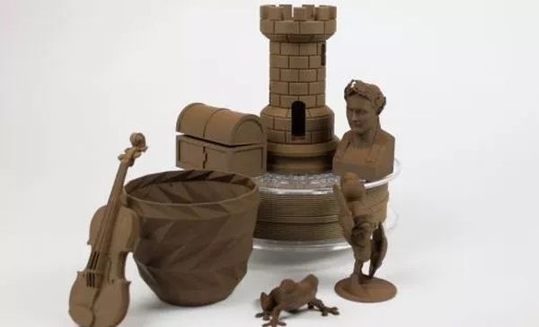 3D-printning fra naturlig kork