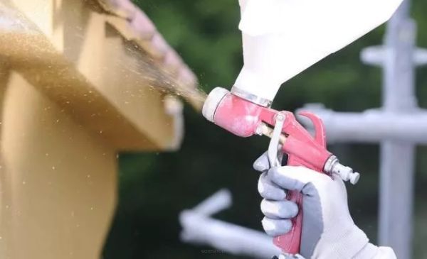 Spraykork - påføring