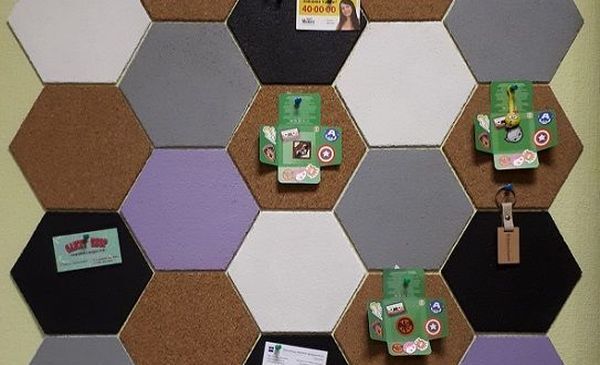 Hvordan maler man kork på en væg?